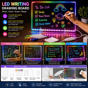 Colorful LED Writing Board My Store