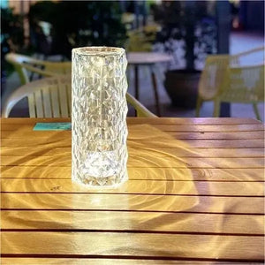 Crystal Rose Lamp My Store