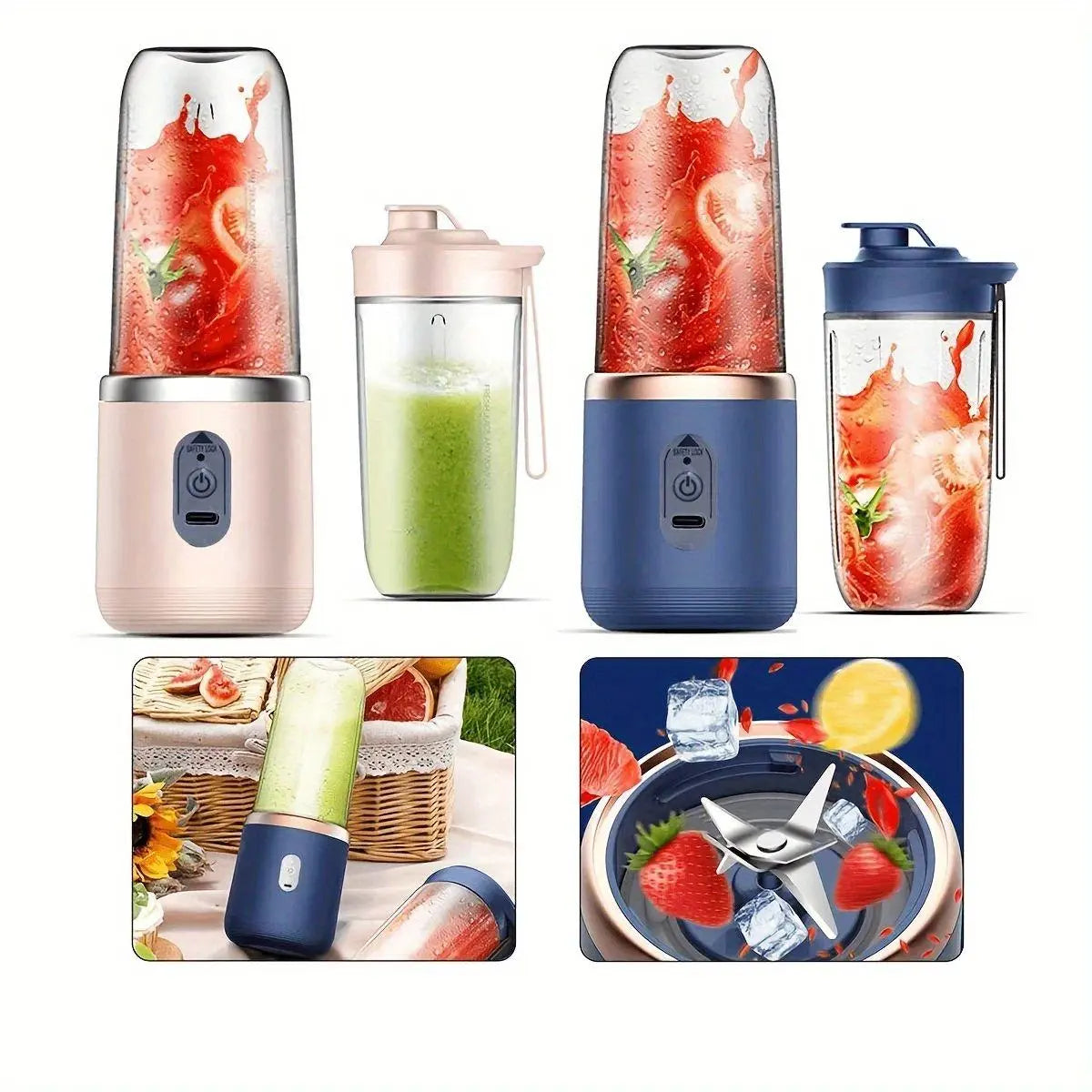 2in1 Hexa Juicer Rechargeable My Store