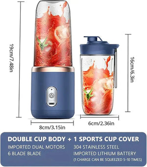 2in1 Hexa Juicer Rechargeable My Store