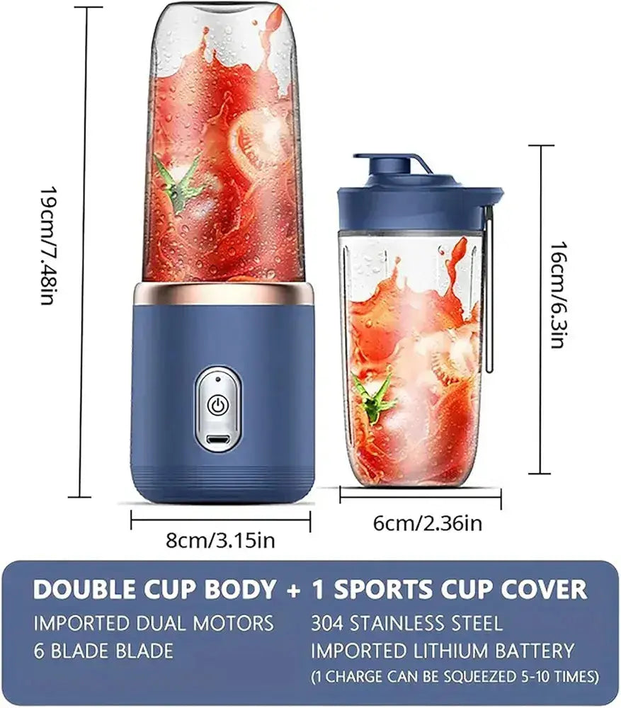 2in1 Hexa Juicer Rechargeable My Store