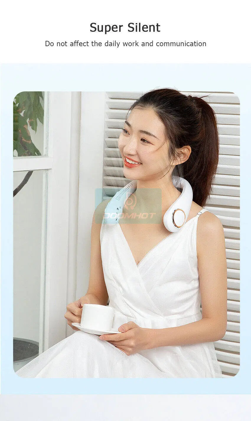 Portable Cooling Neck Fan. My Store