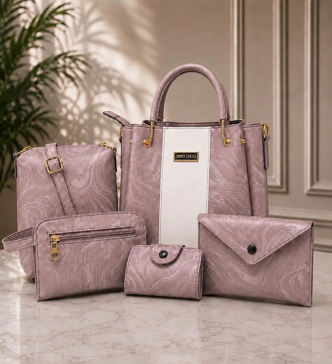 5-Piece Elegant Bag Set My Store