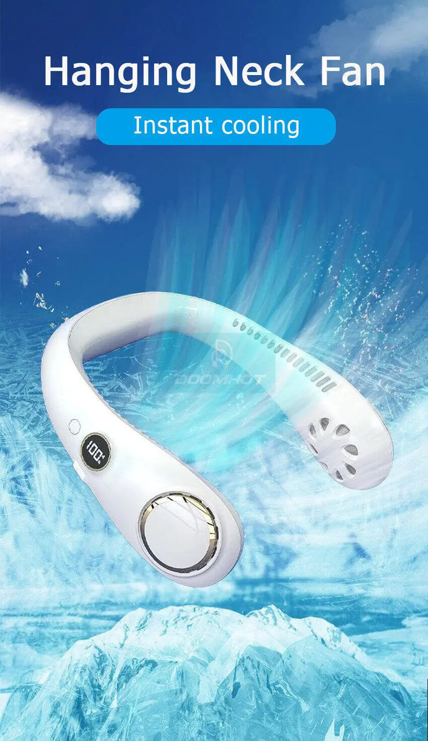 Portable Cooling Neck Fan. My Store