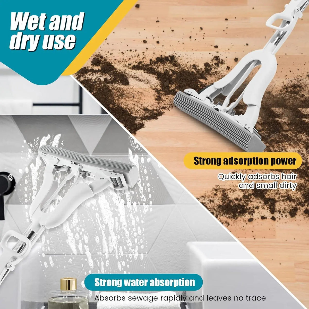 Adjustable Squeeze mop My Store
