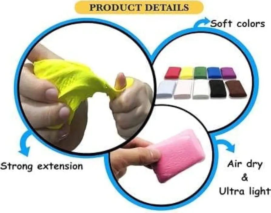 Fomic Clay 12 Pcs My Store