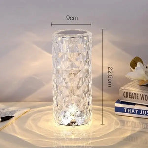 Crystal Rose Lamp My Store