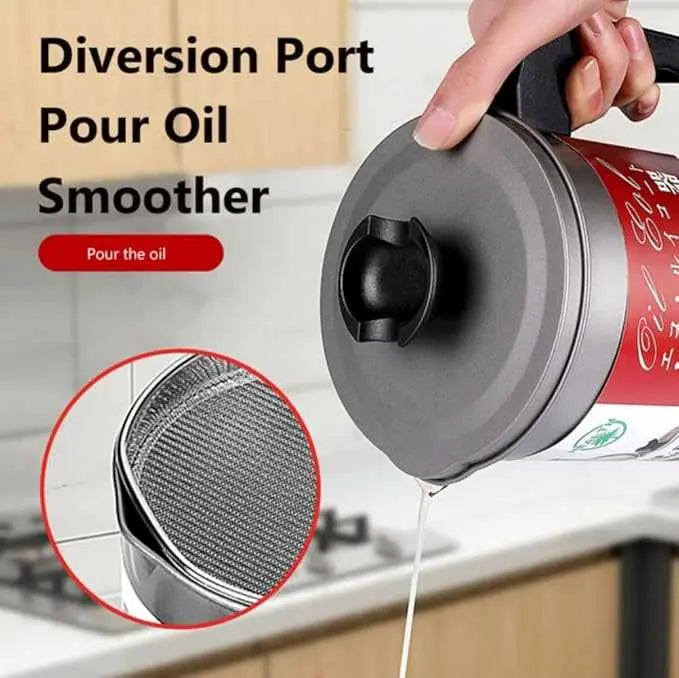 1.4L Stainless Steel Oil Pot My Store