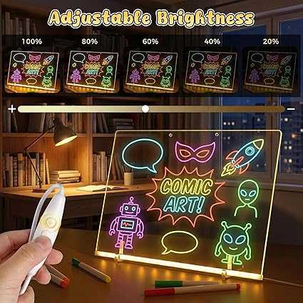 Colorful LED Writing Board My Store
