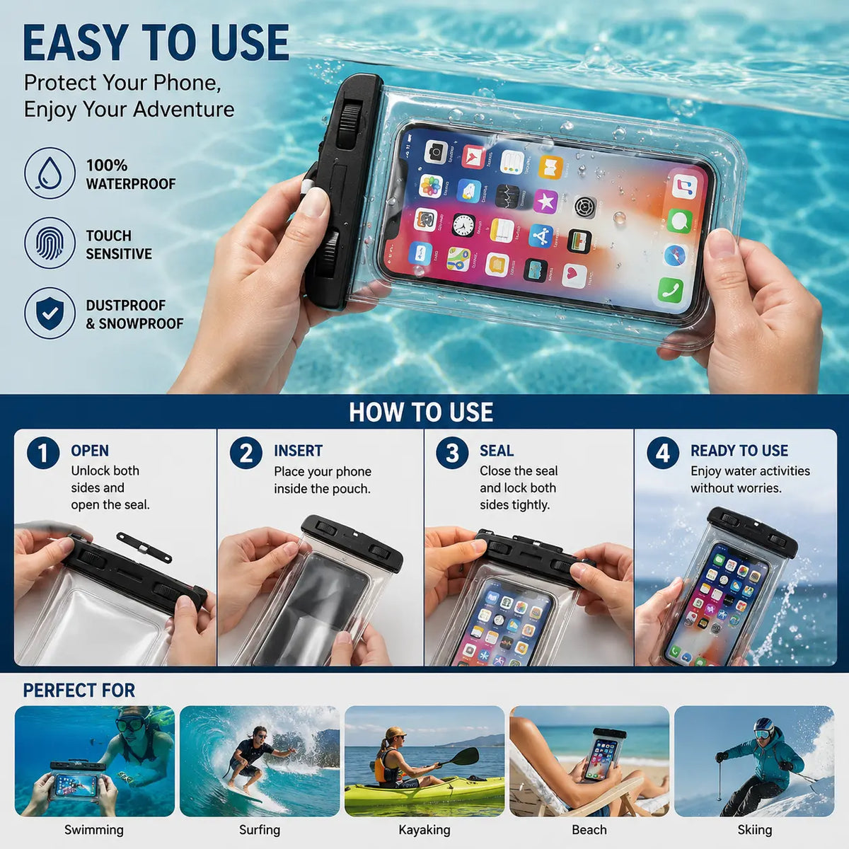 Waterproof Mobile Case My Store