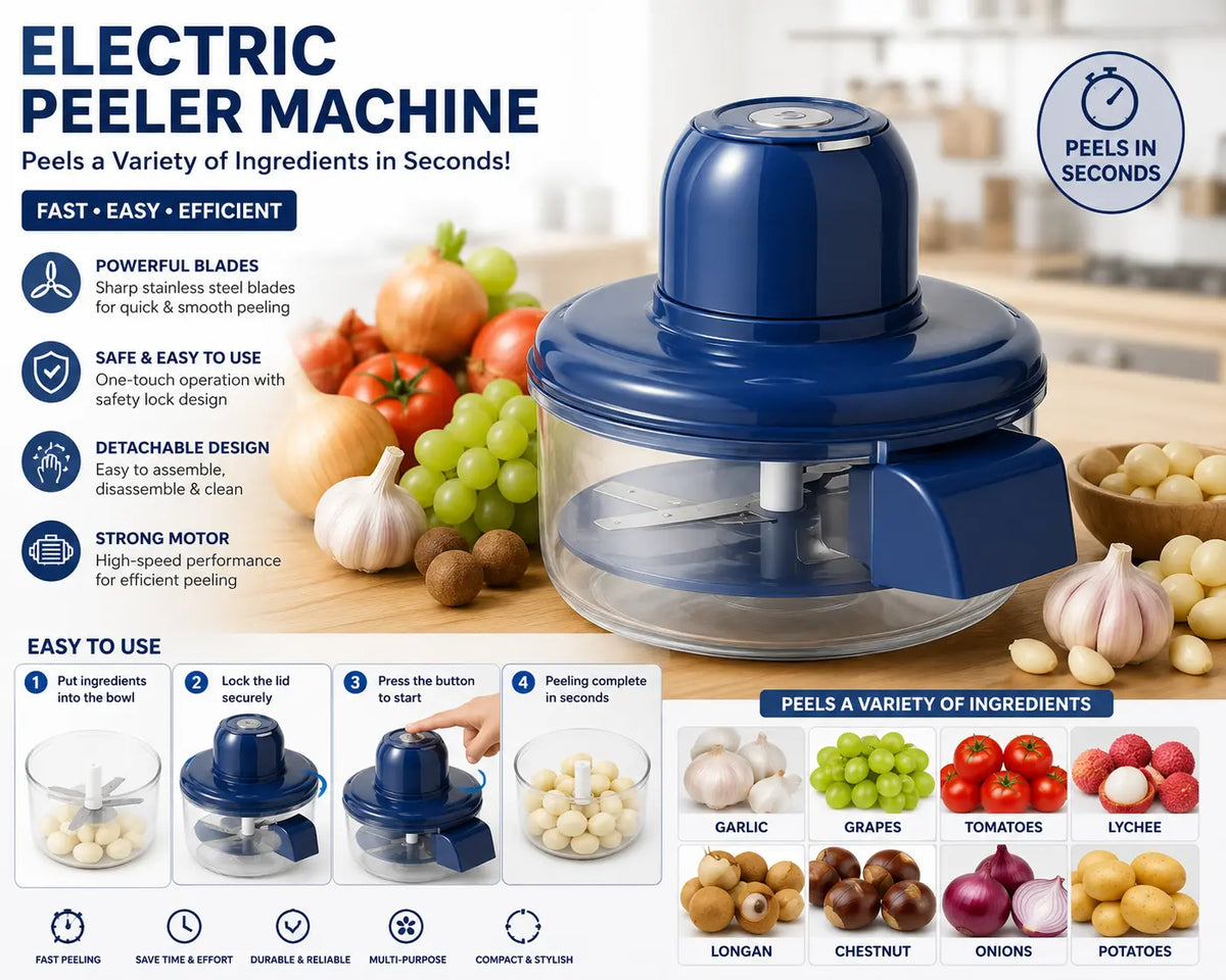 Rechargeable Peeler Machine My Store