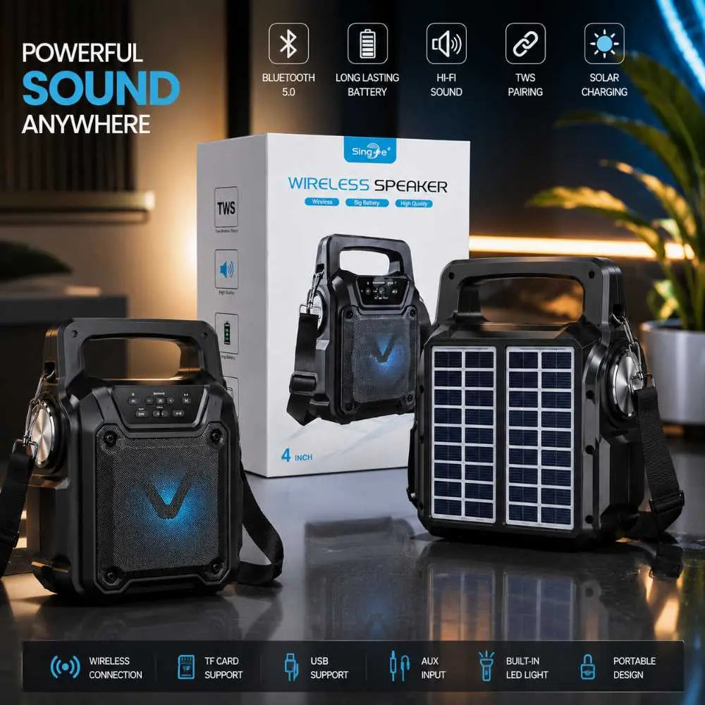 Bluetooth Speaker with Light My Store