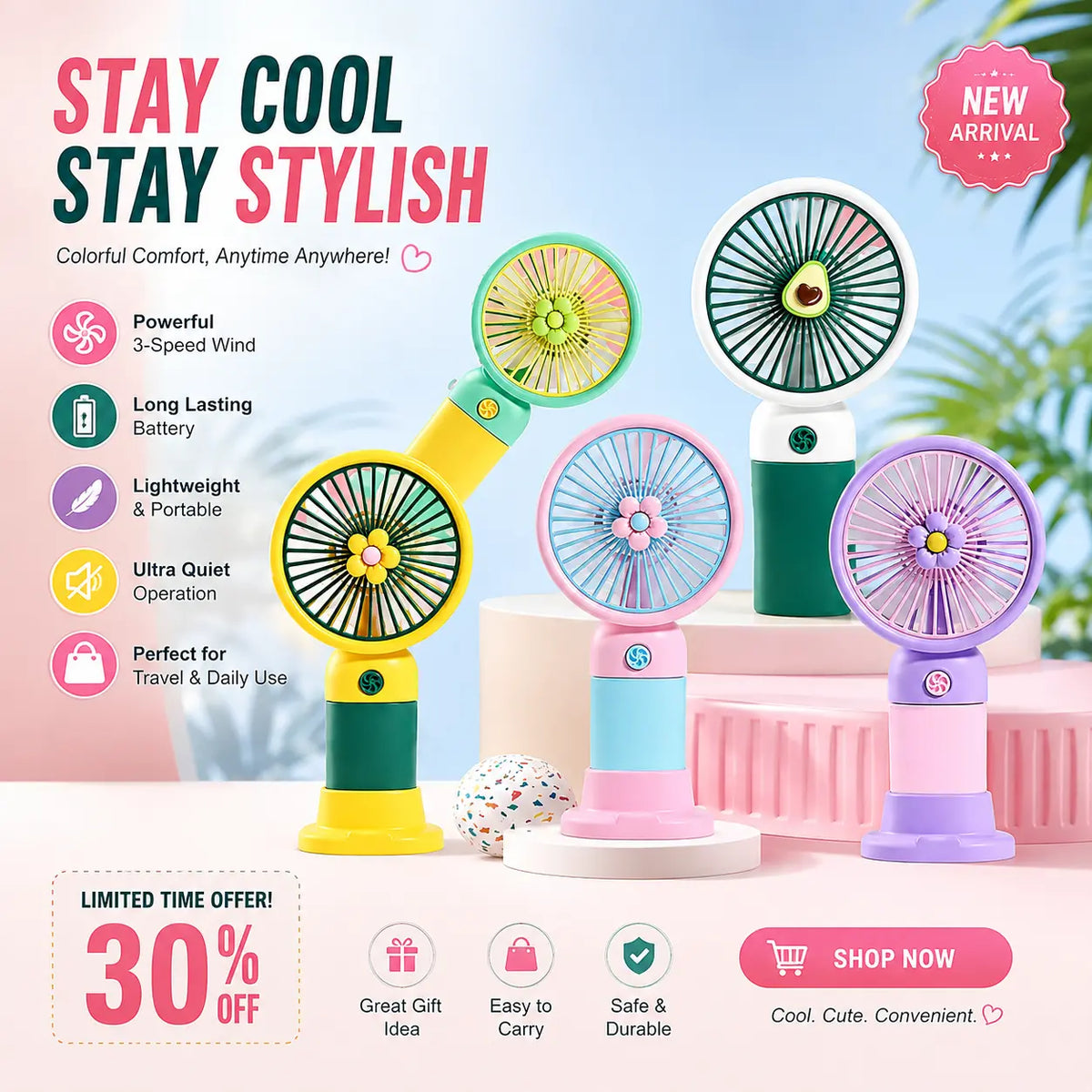 Mini Fruit Fan(Type-C) My Store