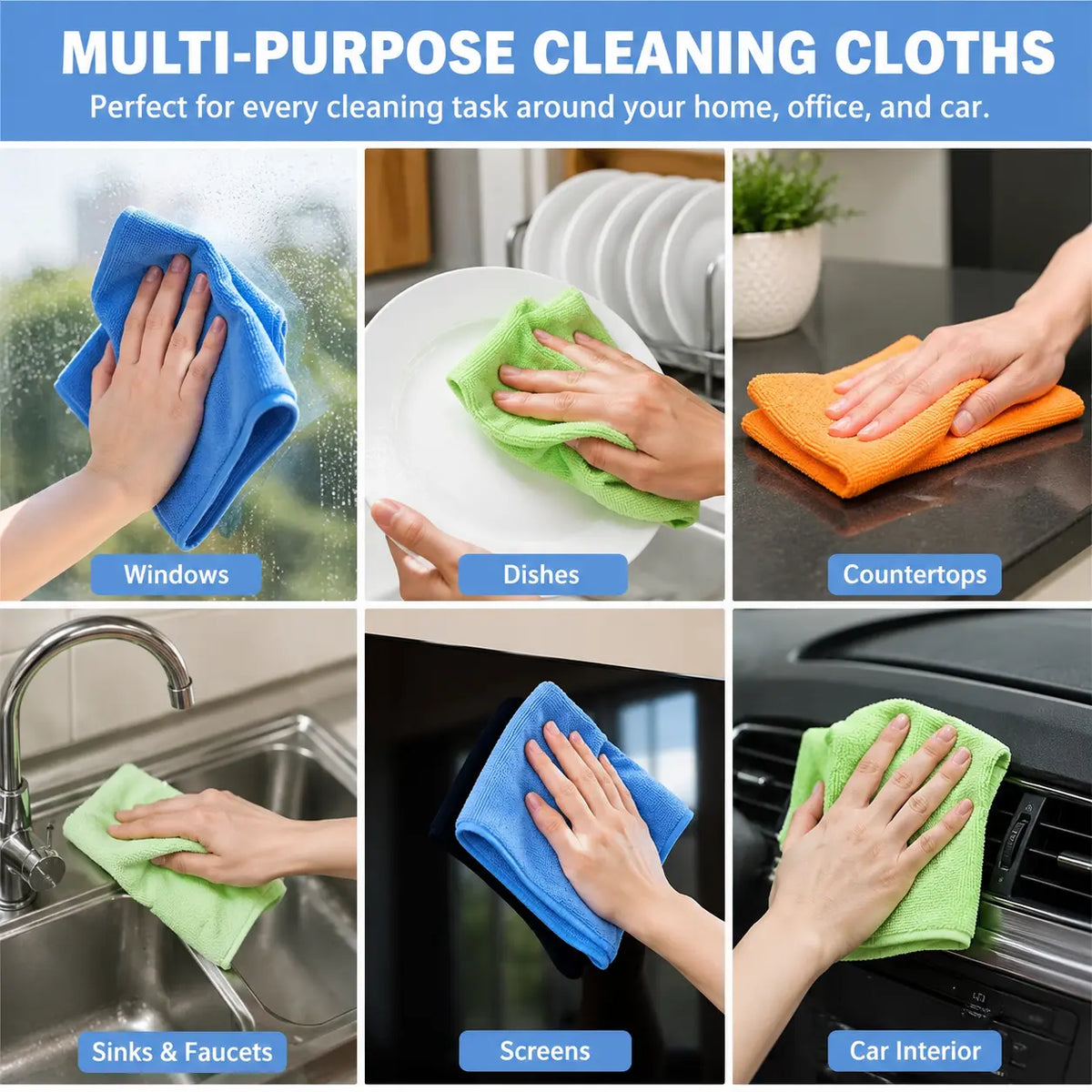 6-Kitchen Cleaning cloth My Store