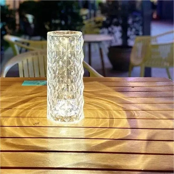 Crystal Rose Lamp My Store
