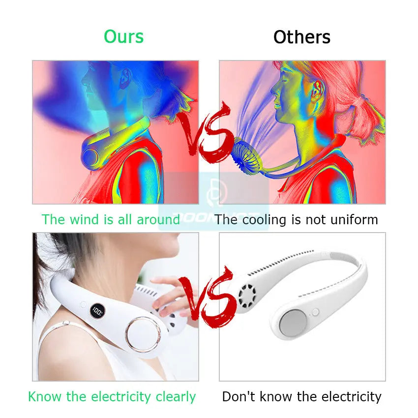 Portable Cooling Neck Fan. My Store