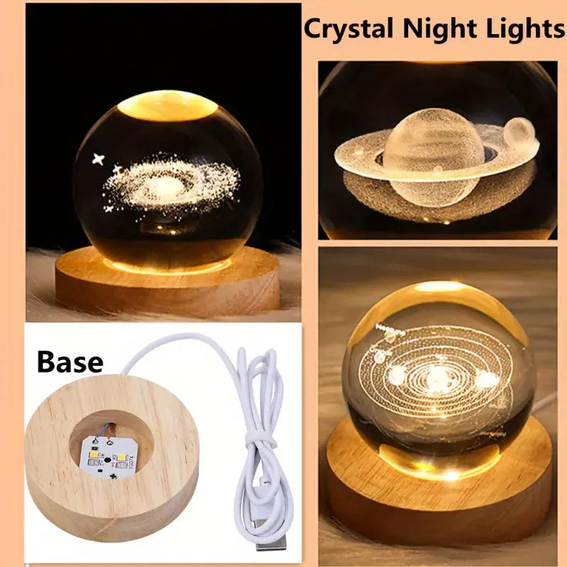 3D Crystal Ball Lamp My Store