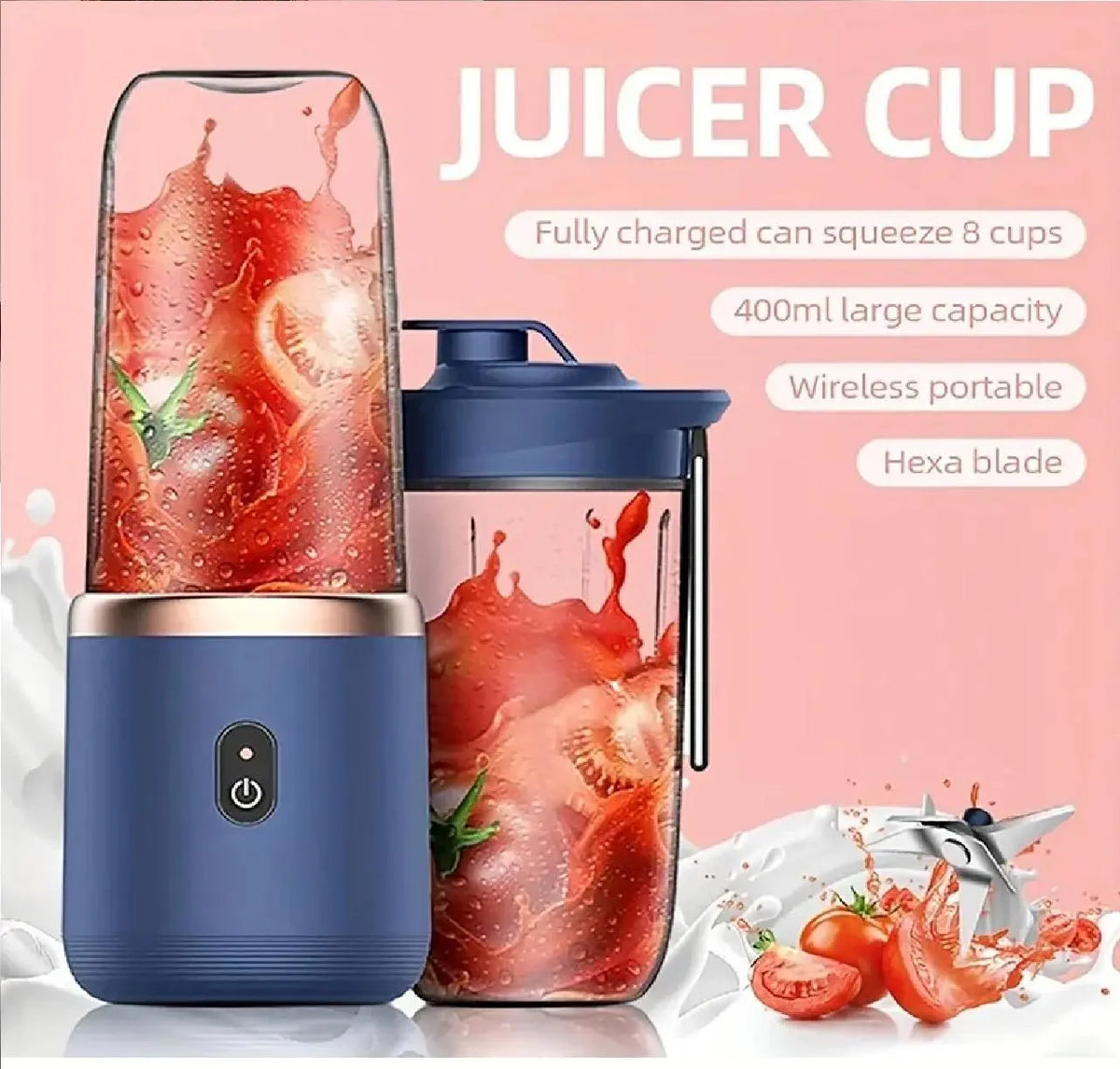 2in1 Hexa Juicer Rechargeable My Store